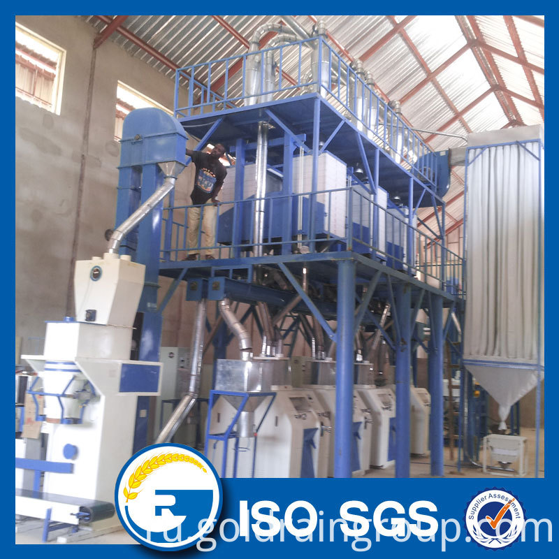 50 tpd maize milling machine